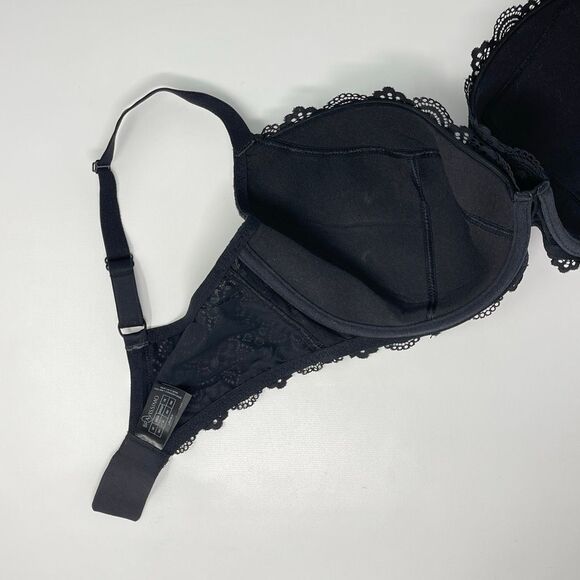 Bravissimo Nellie Black Lace Bra Adjustable LG413BLK Women’s Size 38I US - Picture 6 of 9